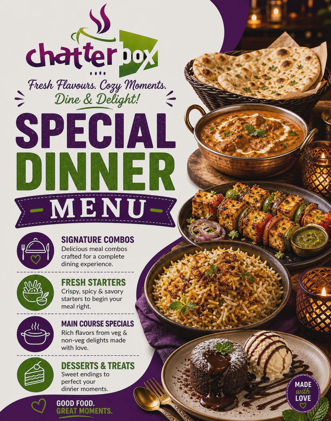 Dinner Menu